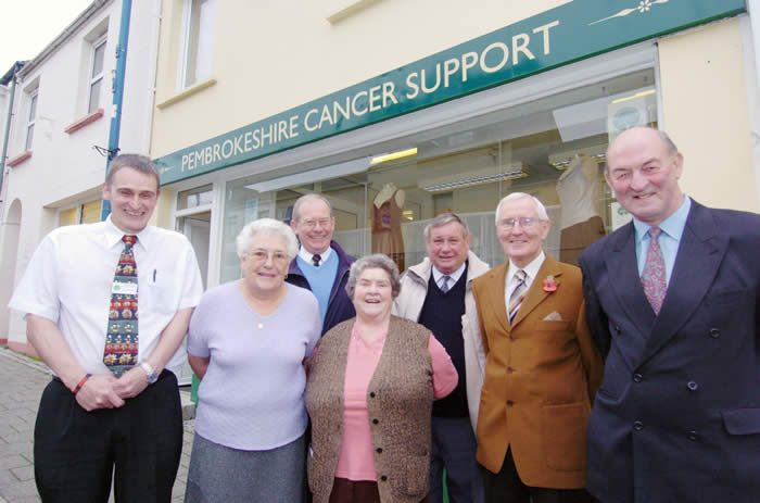 Donation from Loyal Welsh Lodge and Provincial Grand Lodge